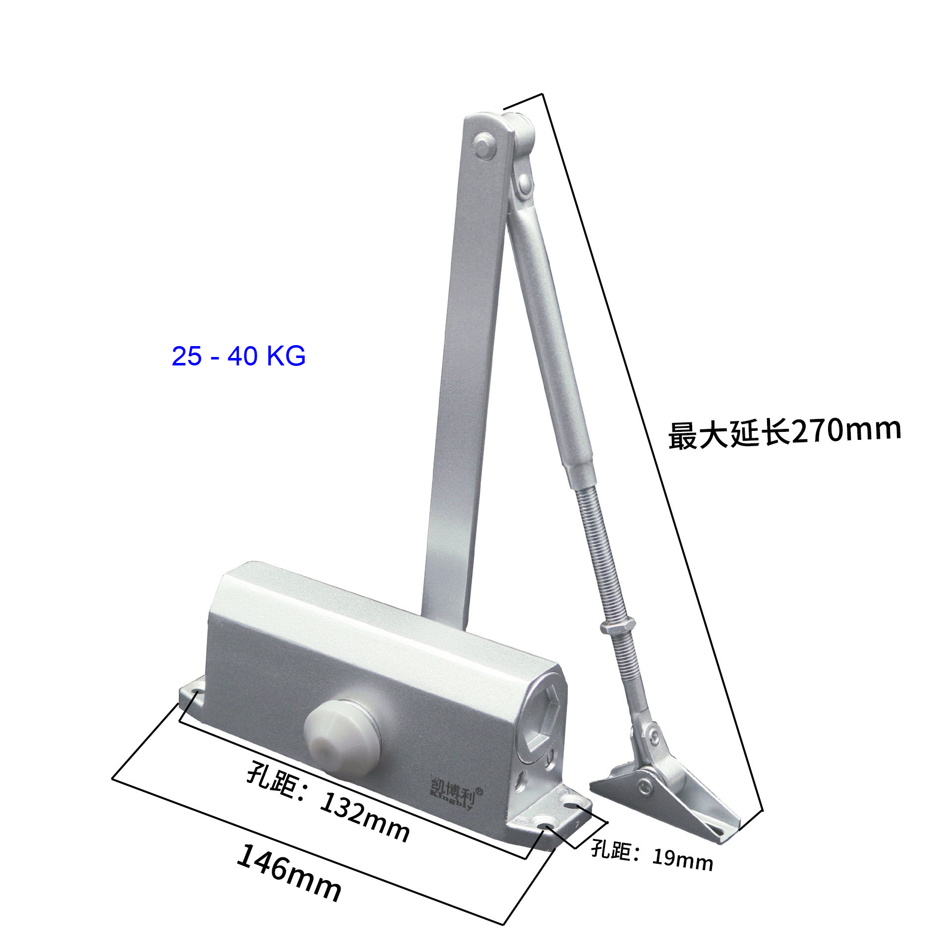 Tay co thủy lực 25 - 40 kg Tay co thủy lực 25 - 40 kg