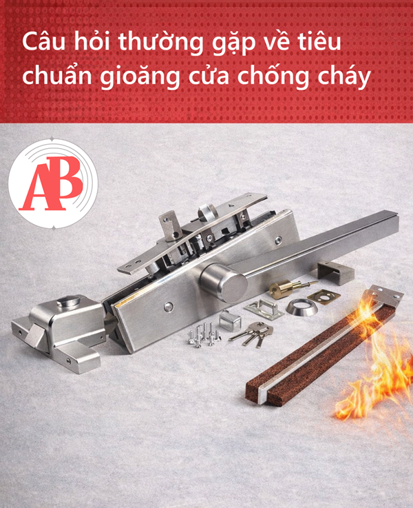 Câu hỏi liên quan tiêu chuẩn gioăng cửa chống cháy
