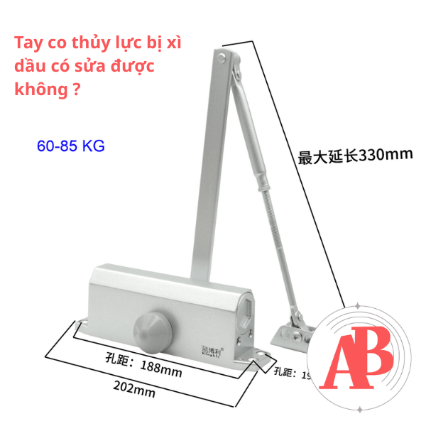 Tay co thủy lực bị xì dầu có sửa được không