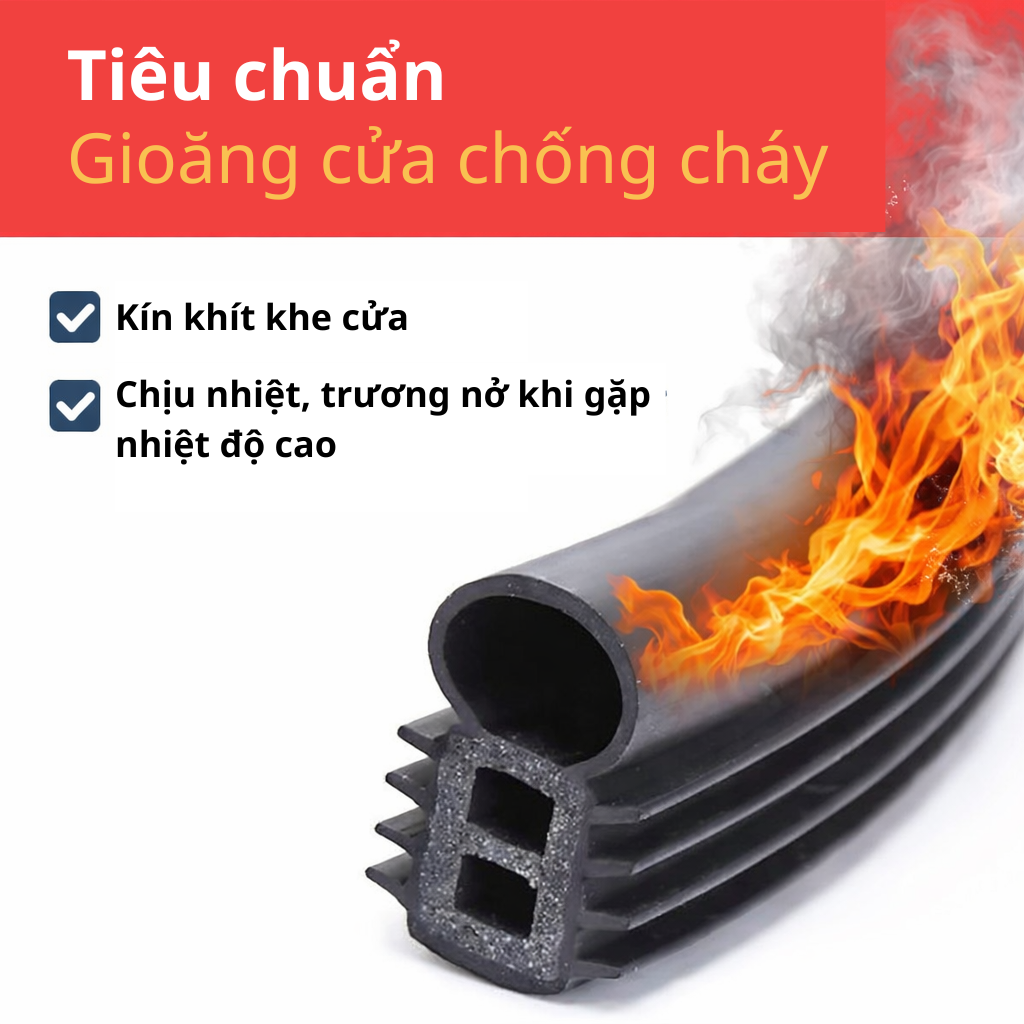 Gioăng cửa chống cháy