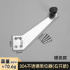 chan cua gan tren khung inox 304