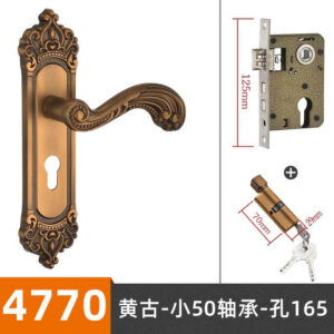 khóa tay gạt nganh mạ nhôm đồng