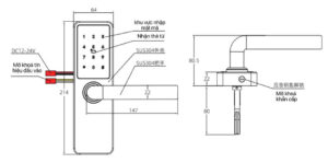 Khóa Liên Kết Thông Minh GHL Inox 304